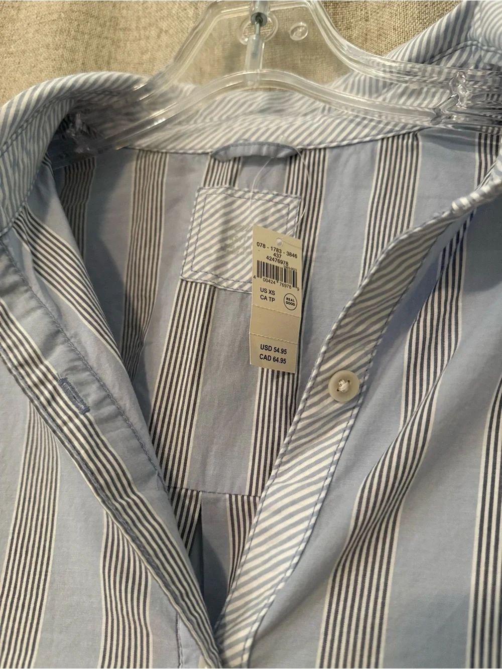 Aerie NWT Good Day Button Down Shirt | XS - Picture 3 of 8